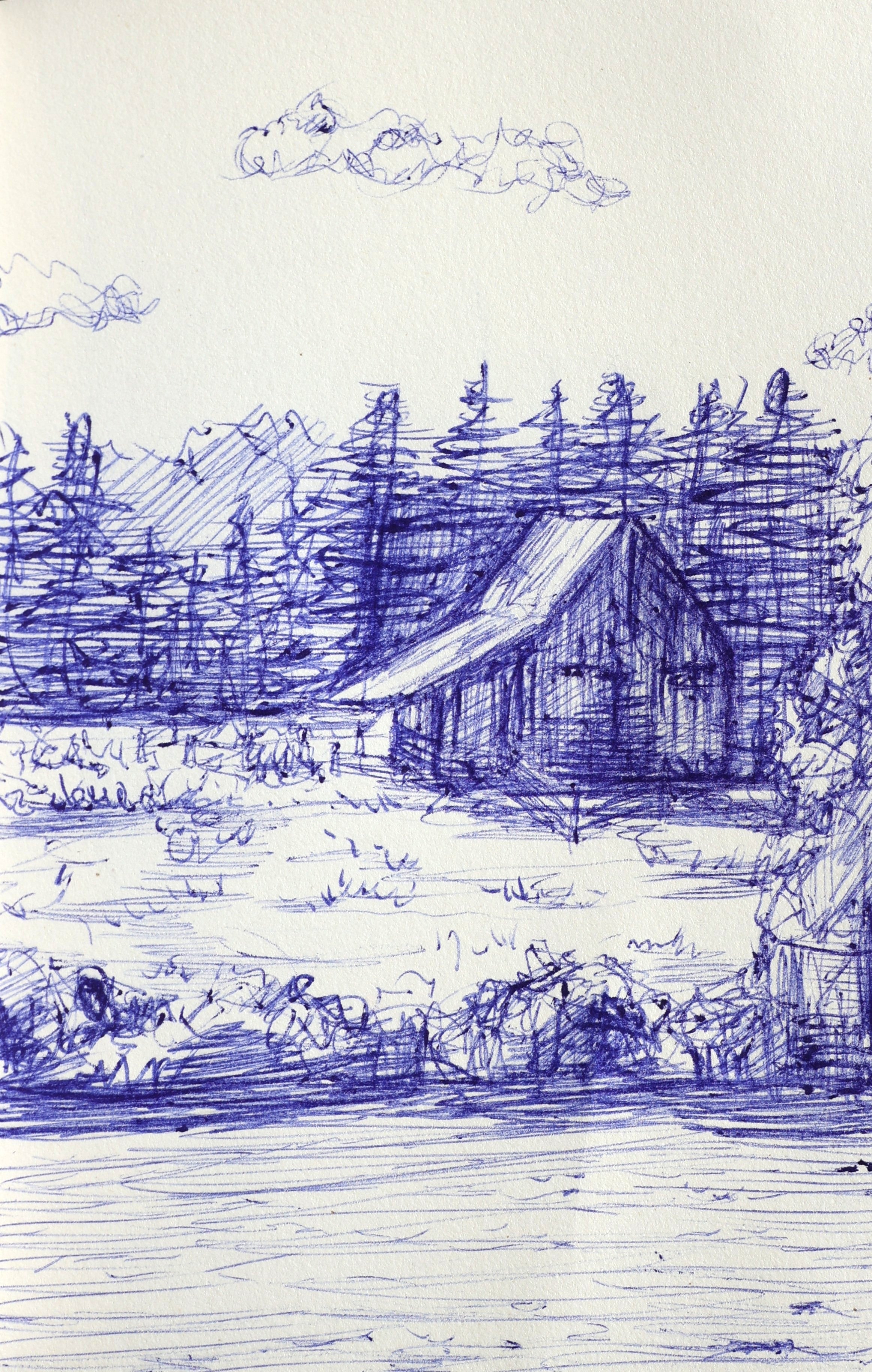 Barn on the Lake