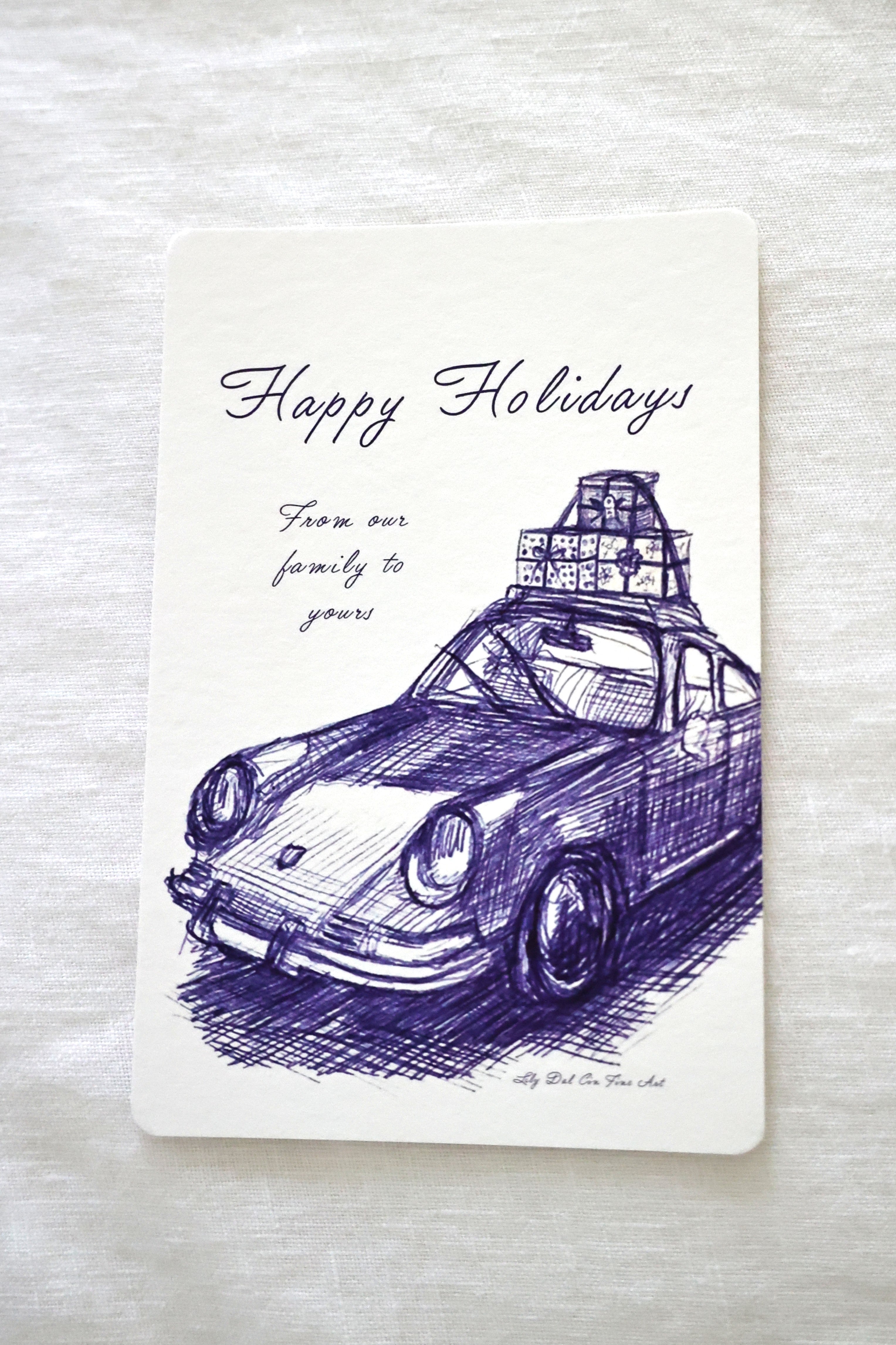 Porsche Holiday Card