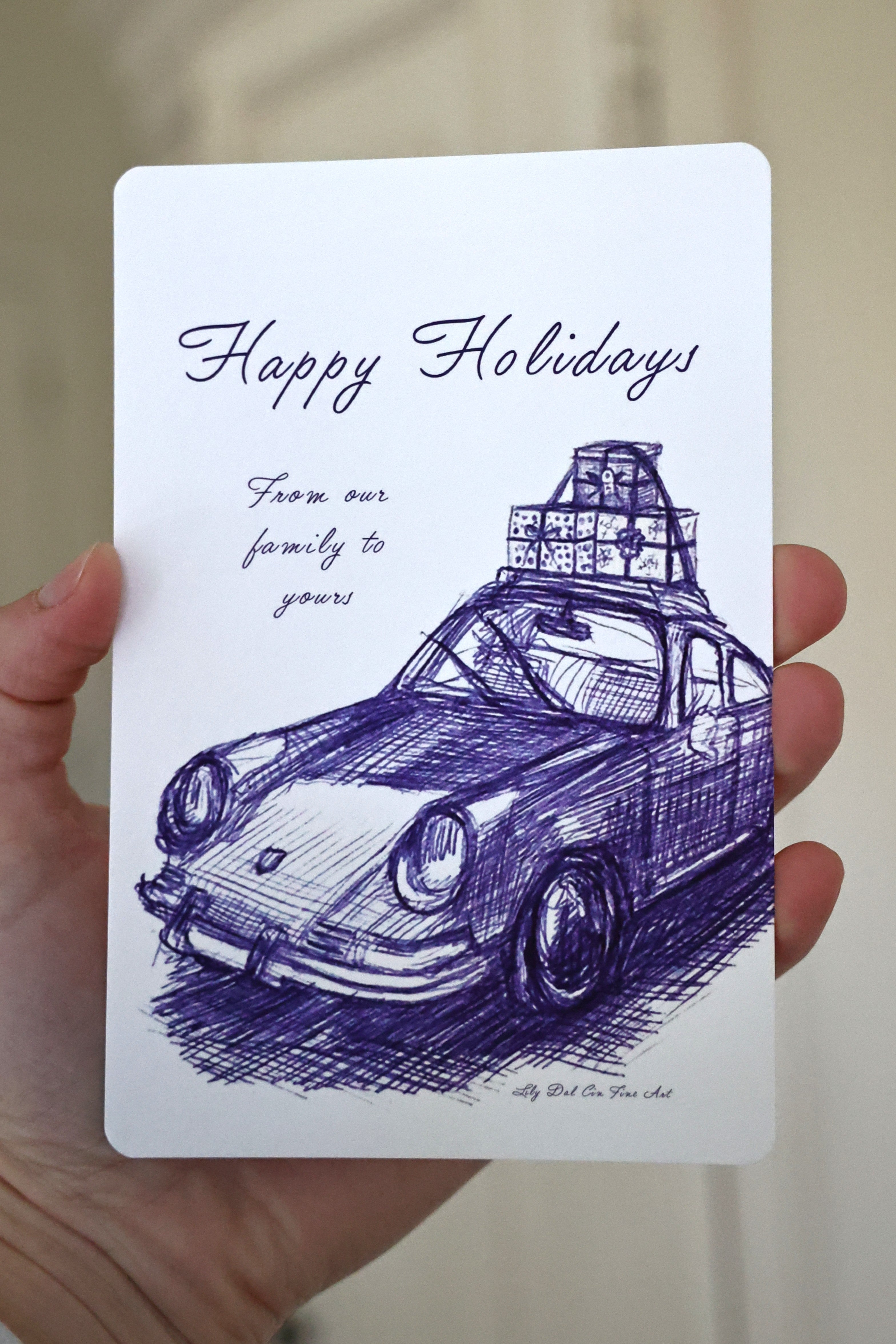 Porsche Holiday Card