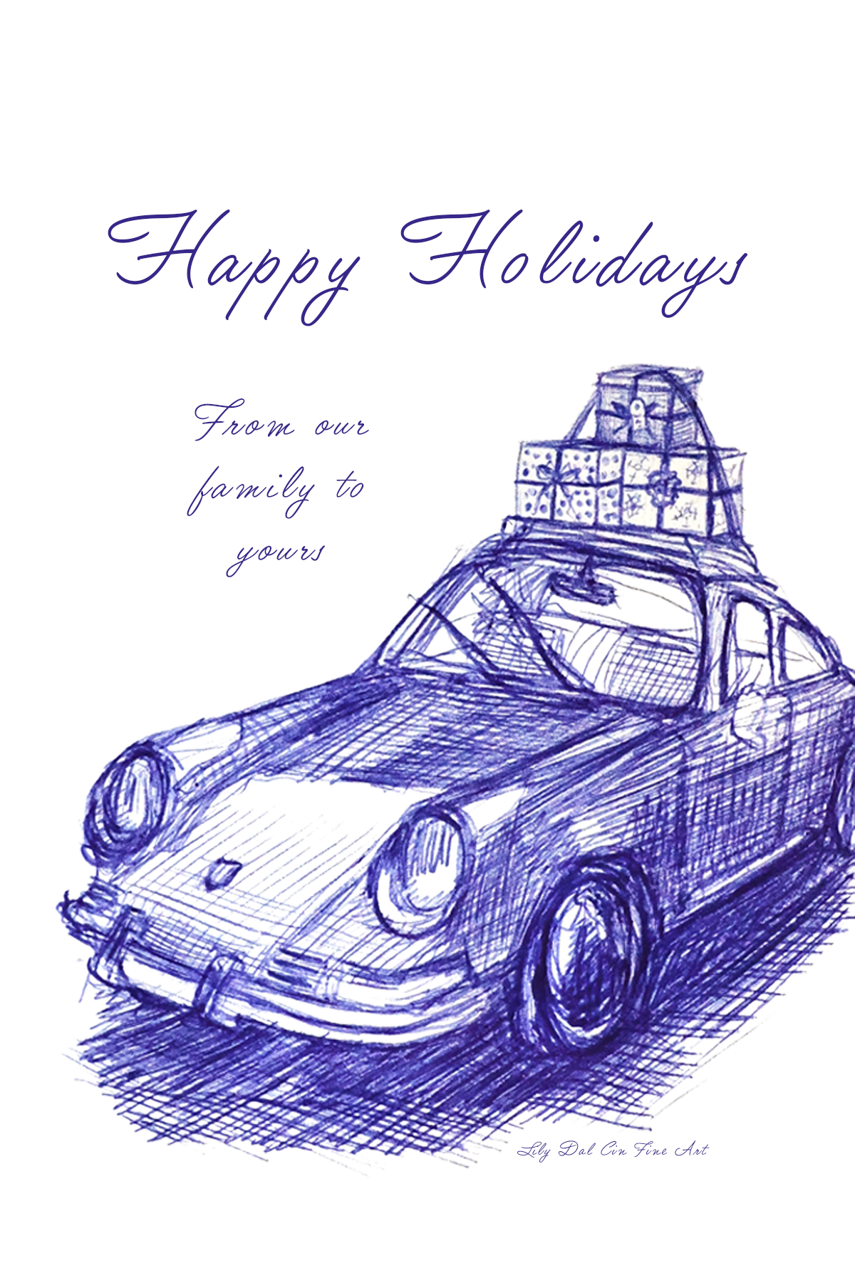 Porsche Holiday Card